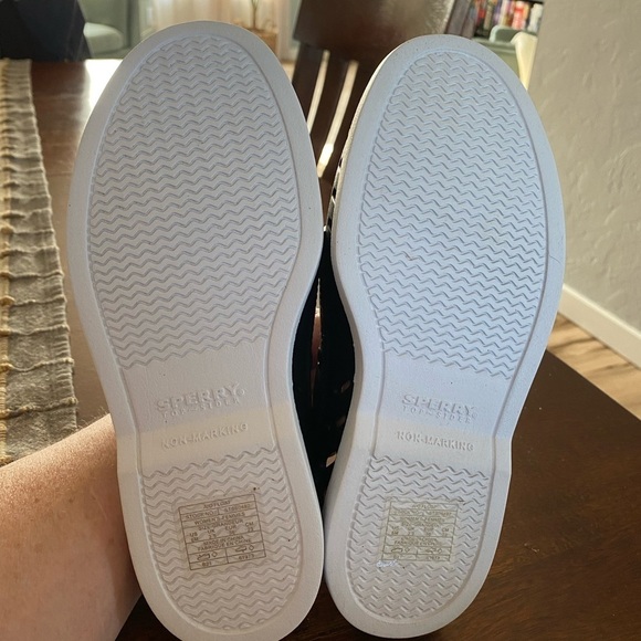 Sperry  Ao Float Black top-slider Women’s size 6 NWOT - Picture 9 of 11